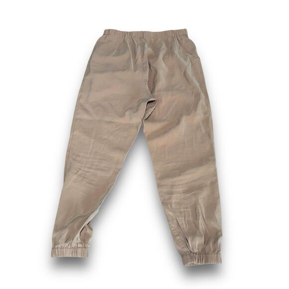 Elodie Women's Jogger Pants Elastic Waist Beige Rayon Blend Size Medium 28x25 - Picture 2 of 5